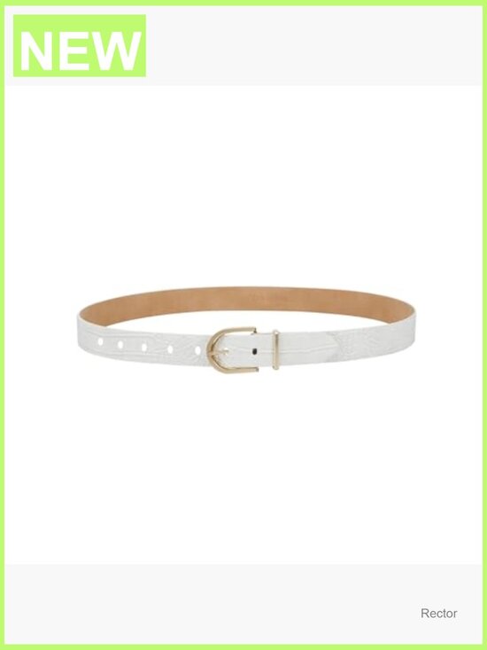 Round Buckle Fashion Casual Belt for Jeans Trousers